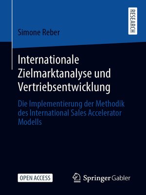 cover image of Internationale Zielmarktanalyse und Vertriebsentwicklung